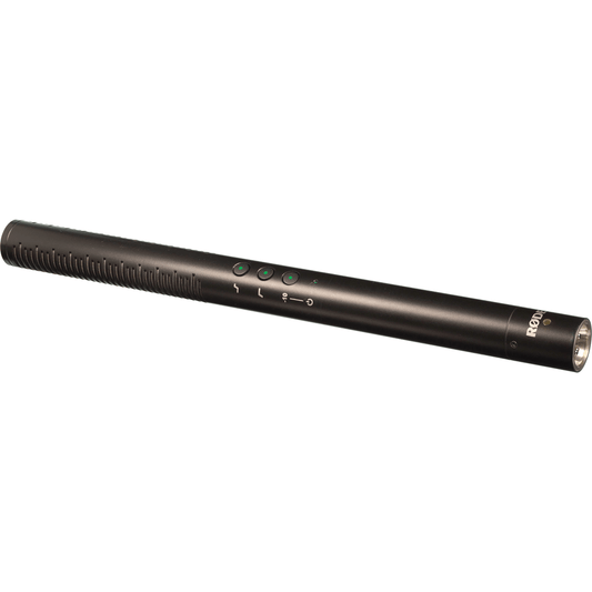 Rode Ntg4+ Shotgun Microphone With Digital Switches And Built-In Rechargeable Battery