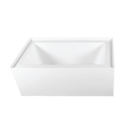 Aqua Eden Vtap603222L Alcove Bath Tub (L)60"X (W)32" X (H)21-5/8"