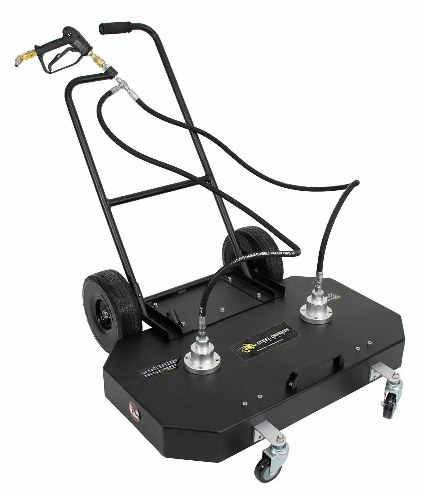 36" Flat Surface Cleaner Hot Cold Water Power Pressure Washer Concrete Driveway