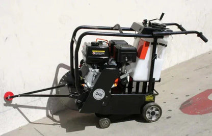 14HP 420cc Gas Power Walk Behind 18" Concrete Floor Cut Off Saw w/ Blade