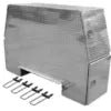 BP825524 55x24x82" Offset Floor Diamond Tread Aluminum Backpack