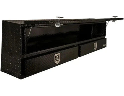88" Black Diamond Tread Aluminum Contractor Truck Box w/Drawers