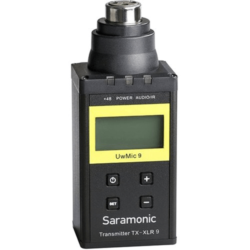 Saramonic Tx-Xlr9 Plug-On Xlr Transmitter For Uwmic9 Uhf Wireless Mic System (514 To 596 Mhz)