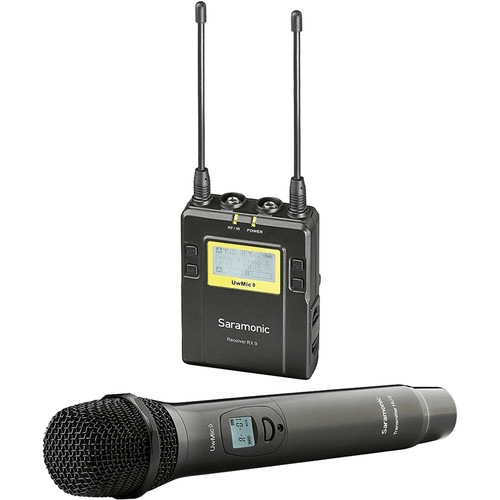 Saramonic Uwmic9 Camera-Mount Wireless Cardioid Handheld Microphone System (514 To 596 Mhz)