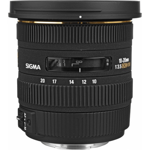 Sigma 10-20Mm F/3.5 Ex Dc Lens For Canon Ef