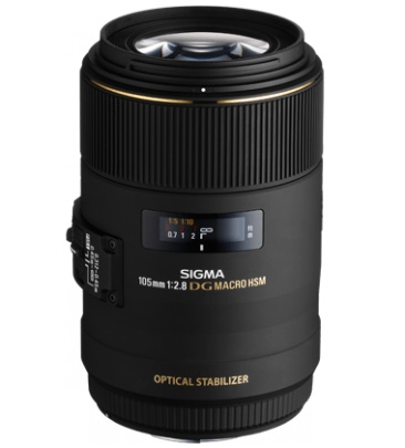 Sigma 105Mm F/2.8 Ex Dg Os Hsm Macro Lens For Nikon F