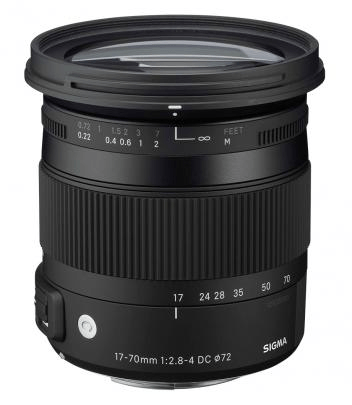Sigma 17-70Mm F/2.8-4 Dc Macro (Os)* Hsm Contemporary Lens For Nikon F