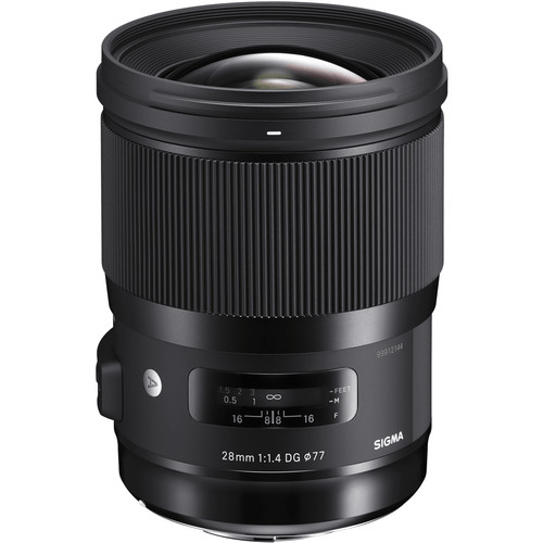Sigma 28Mm F/1.4 Dg Hsm Art Lens For Canon Ef