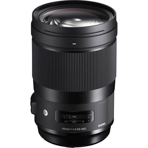 Sigma 40Mm F/1.4 Dg Hsm Art Lens For Nikon F