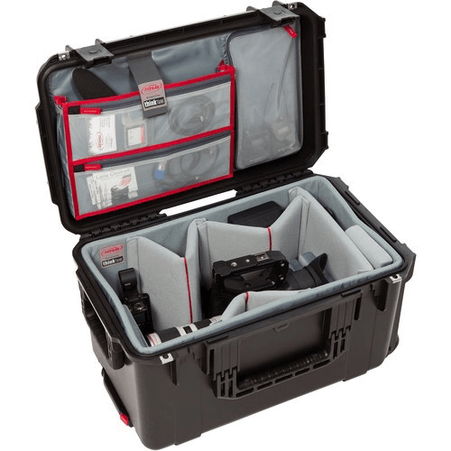 Skb Iseries 2213-12 Case With Think Tank Designed Video Dividers & Lid Organizer (Black)