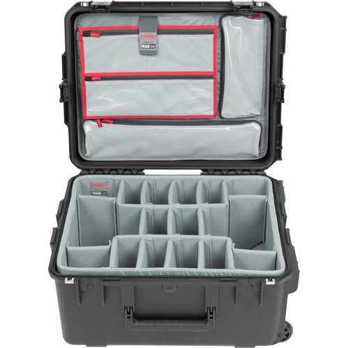 Skb Iseries 2217-10 Case With Think Tank Photo Dividers & Lid Organizer (Black)