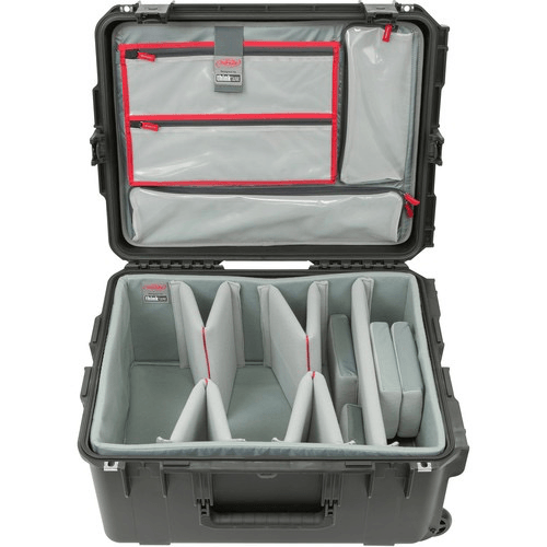Skb Iseries 2217-10 Case With Think Tank Video Dividers & Lid Organizer (Black)