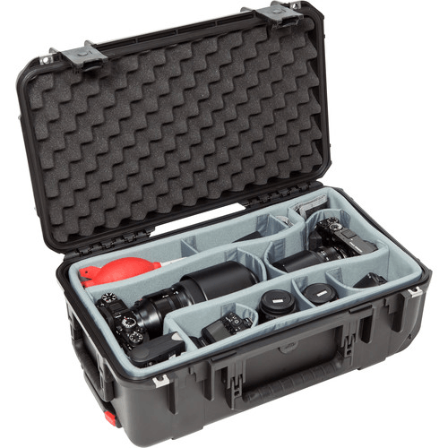 Skb Iseries 3I-2011-7 Case W/ Think Tank Designed Photo Dividers & Lid Foam (Black)