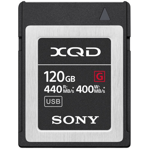 Sony 120Gb G Series Xqd Memory Card