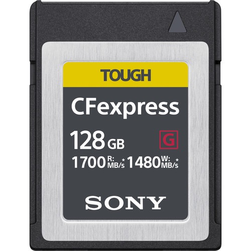 Sony 128Gb Cfexpress Type B Tough Memory Card