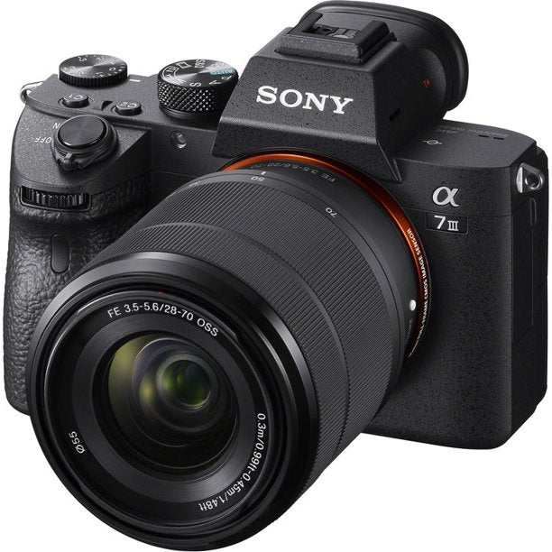 Sony  Alpha A7 Iii Mirrorless [Video] Camera With Fe 28-70 Mm F3.5-5.6 Oss Lens  Black