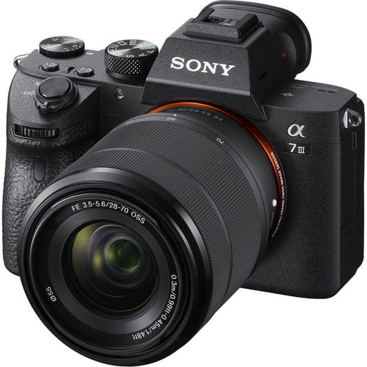Sony  Alpha A7 Iii Mirrorless [Video] Camera With Fe 28-70 Mm F3.5-5.6 Oss Lens  Black