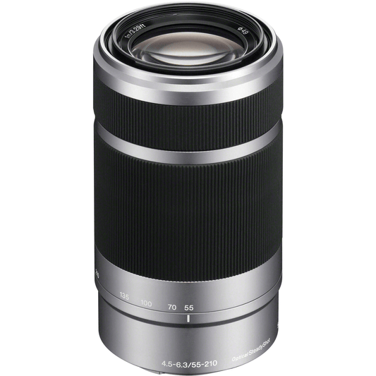Sony E 55-210Mm F/4.5-6.3 Oss Lens (Silver)