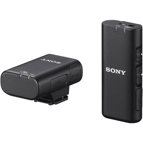 Sony Ecm-W2Bt Camera-Mount Digital Bluetooth Wireless Microphone System For Sony Cameras