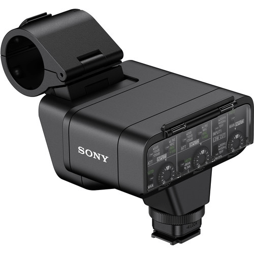 Sony Xlr-K3M Dual-Channel Xlr Audio Adapter Kit With Shotgun Microphone