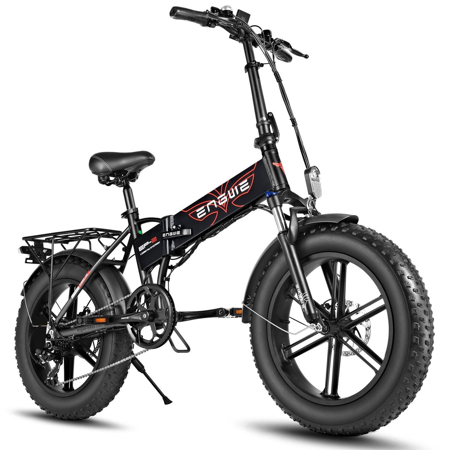 [Us Dirctly]Engwe Ep-2 Pro 750W 48V 12.8Ah 28Mph 7 Speeds Folding Electric Mountain Bike