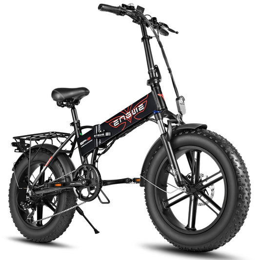 [Us Dirctly]Engwe Ep-2 Pro 750W 48V 12.8Ah 28Mph 7 Speeds Folding Electric Mountain Bike