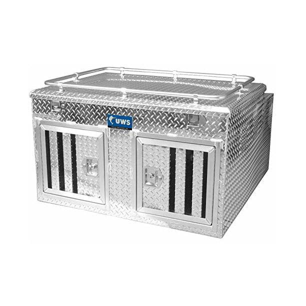 UWS/United Welding Services DB-4848N Two door Diamond Plate Dog Box
