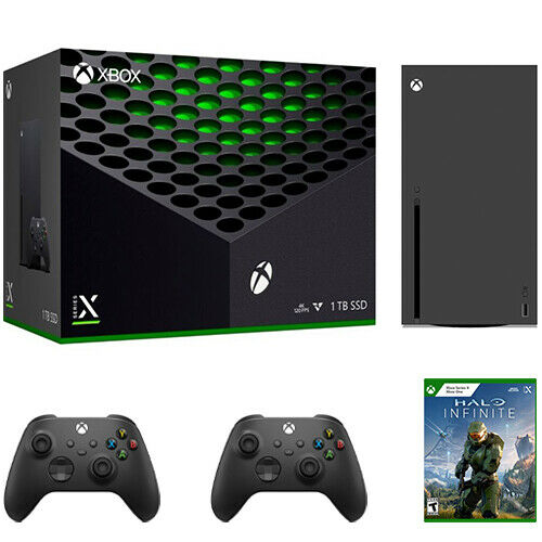 Xbox Series X 1Tb Ssd Console + Extra Xbox Wireless Controller + Halo Infinite